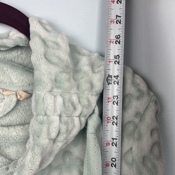 Soft Surroundings Tanzania Leopard Fleece Cowel-Neck Top size medium - Picture 7 of 8